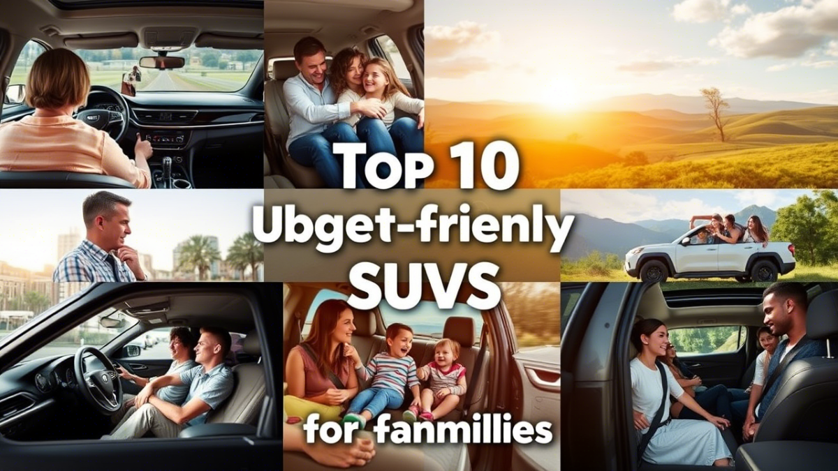 Best Budget-Friendly SUVs for Families in 2025